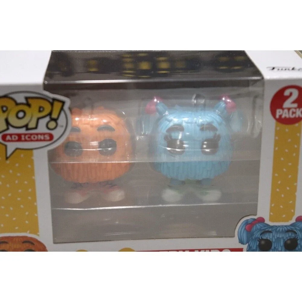 Funko Pop Vinyl McDonalds Ad Icons Fry Guys Orange Blue 2 Pack
